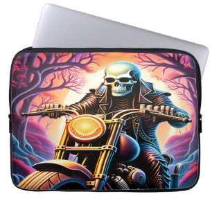 Reiten durch die Verflechtungszweige Laptopschutzhülle