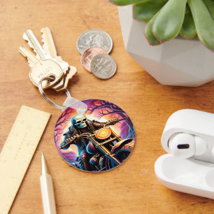 Reiten durch die Verflechtungszweige Schlüsselanhänger