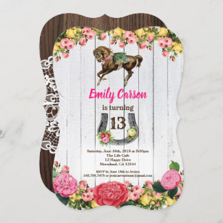 Reiten Einladung Geburtstag Reiten laden