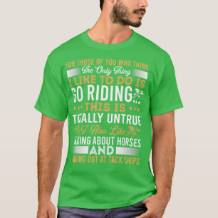 Reiten Funny Gaben T-Shirt