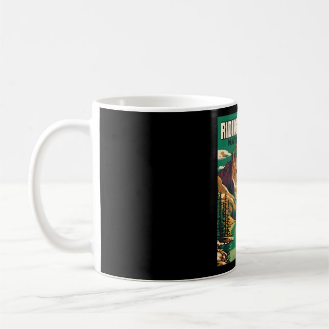 Reiten � Geist der Berge Kaffeetasse (Links)