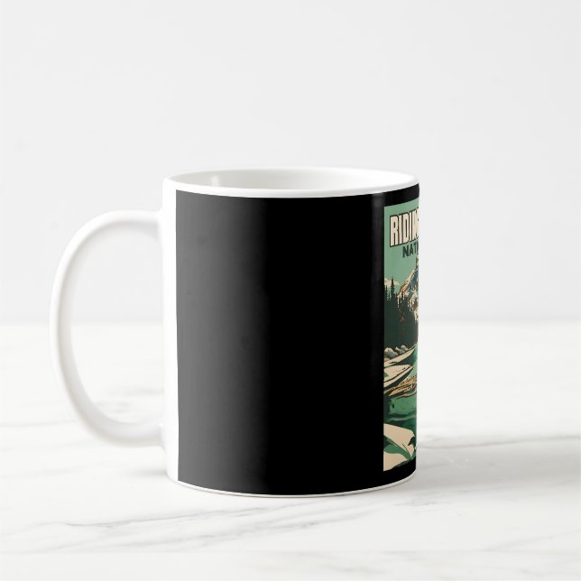 Reiten � Geist der Berge Kaffeetasse (Links)