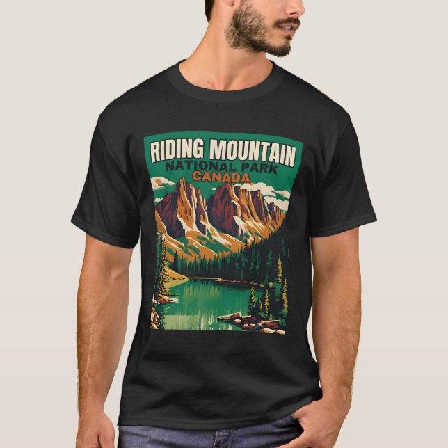 Reiten � Geist der Berge T-Shirt (Vorderseite)