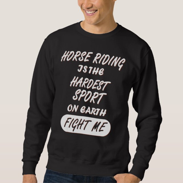 Reiten Girls Stable Reithof Sweatshirt (Vorderseite)