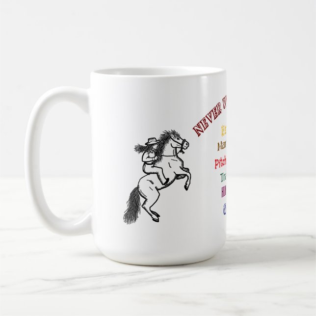 Reiten Grandma Tasse (Links)