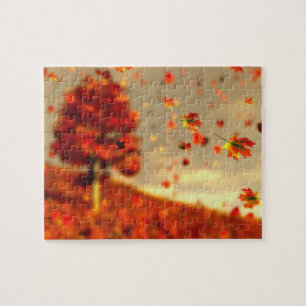 Reiten im Oktober-Breeze-Puzzle Puzzle