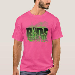 Reiten im Schlaf MTB Wiederholung des Mountainbike T-Shirt