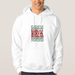 Reiten in einem hässlichen Weihnachtswunderland Hoodie