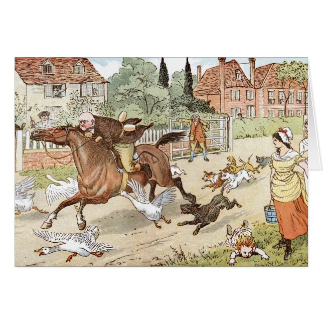 Reiten Johns Gilpin zwar das Dorf (Vorderseite (Horizontal))