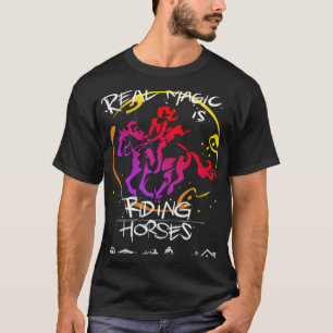 Reiten Liebend für Mädchen Frauen Grafik Plus T-Shirt