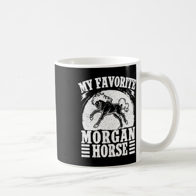 Reiten Lieblings-Morgan Reiten Kaffeetasse (Rechts)