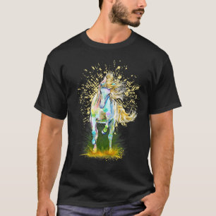 Reiten Lover Cowgirl Rodeo Reitsport Reitausflug R T-Shirt