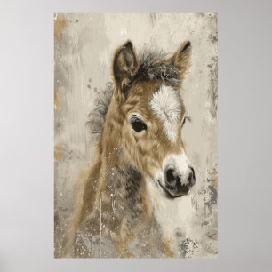 Reiten Lover Watercolor Art Poster zum Geburtstag