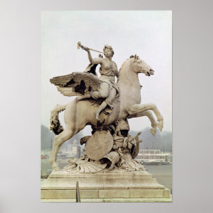 Reiten mit Ruhm Pegasus 1699-1702 Poster