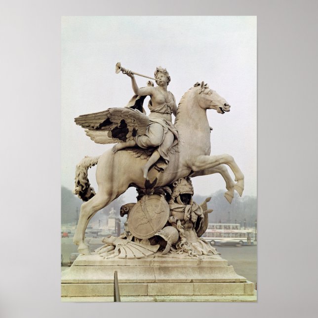 Reiten mit Ruhm Pegasus 1699-1702 Poster (Vorne)