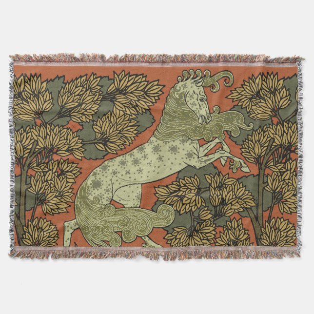 Reiten Mittelalterliche Kunst Kunsthandwerk Jugend Decke (Vorderseite)