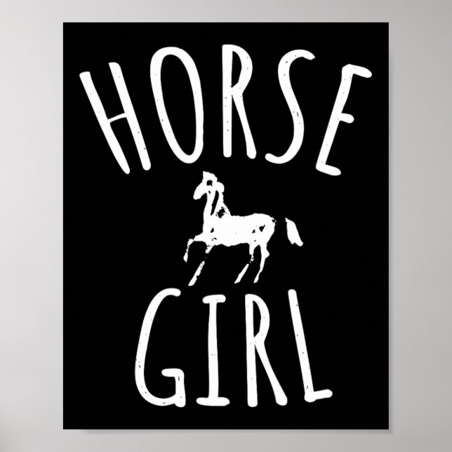 Reiten Niedlich Poster (Vorne)