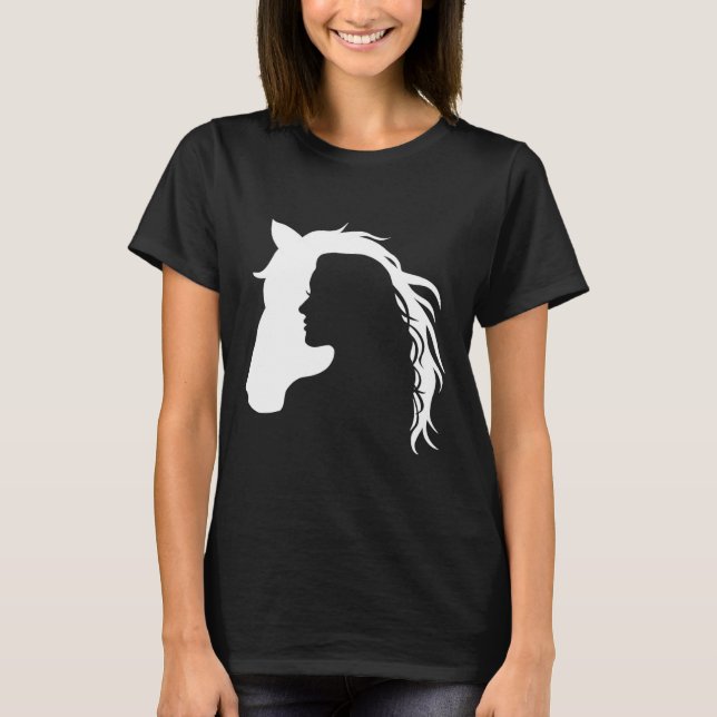 Reiten - Pferdetrainer Reiten Pferdeausflug Equest T-Shirt (Vorderseite)
