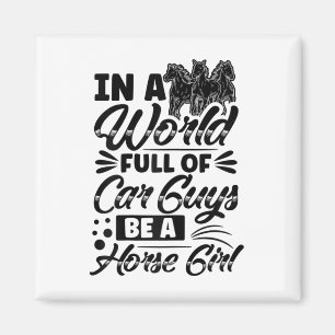 Reiten - Reiten - Reiten Magnet