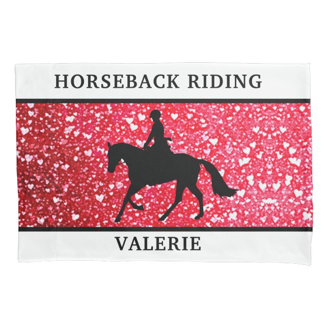 Reiten Reiten & Reiten Pillowcase Kissenbezug (Vorderseite)
