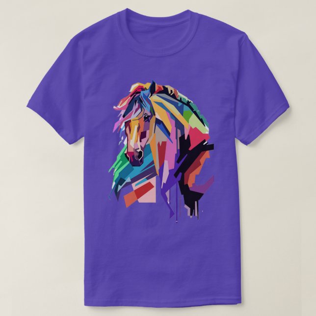 Reiten Reiten Reiten Reiten T-Shirt (Design vorne)