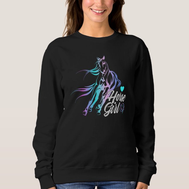 Reiten Reiten Reiten Sweatshirt (Vorderseite)