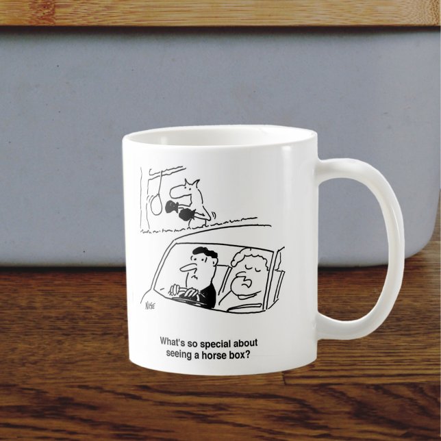 Reiten Reitsport Cartoon Kaffeetasse (Von Creator hochgeladen)