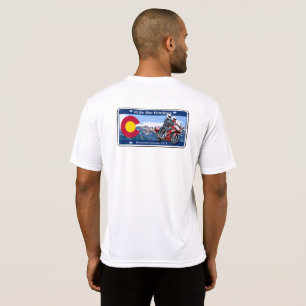 Reiten Sie die t-kurzen Rockies T-Shirt