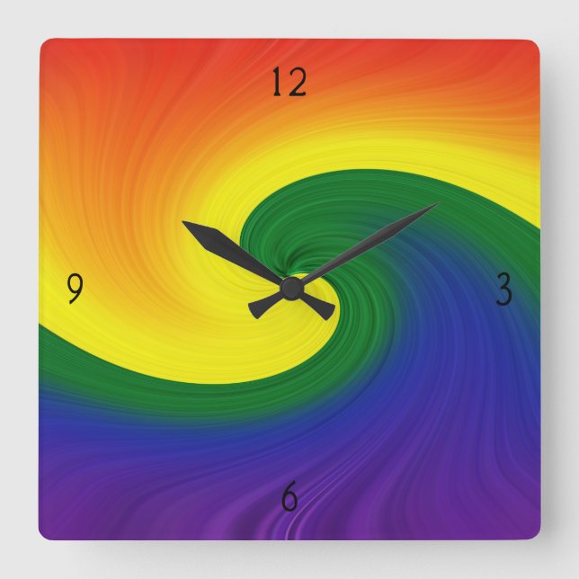 Reiten Sie die Uhr an der Wave Square (Vorderseite)