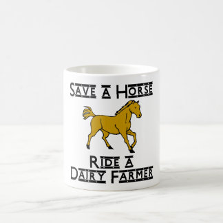 reiten Sie einen MolkereiBauern Tasse