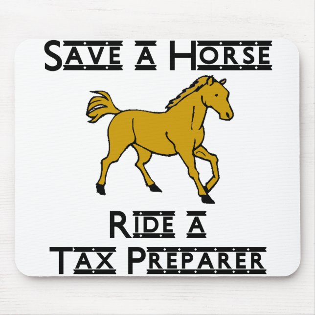 reiten Sie einen Steuervorbereiter Mousepad (Vorne)