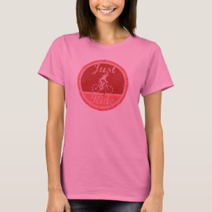 Reiten Sie einfach Pink Paint Splash für weibliche T-Shirt