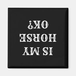 Reiten Sie mein Pferd zu Pferd. Magnet