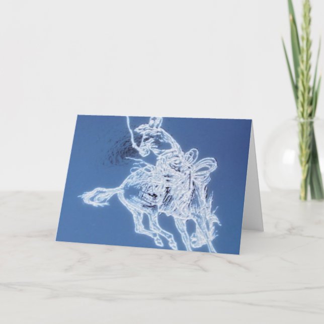 reiten Sie sie Karte (Vorderseite)