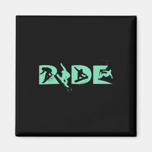 Reiten Snowboarden Funny Snowboard Snowboarder Ges Magnet