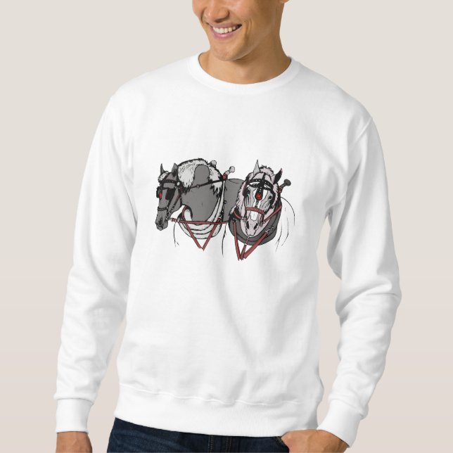 Reiten Sweatshirt (Vorderseite)