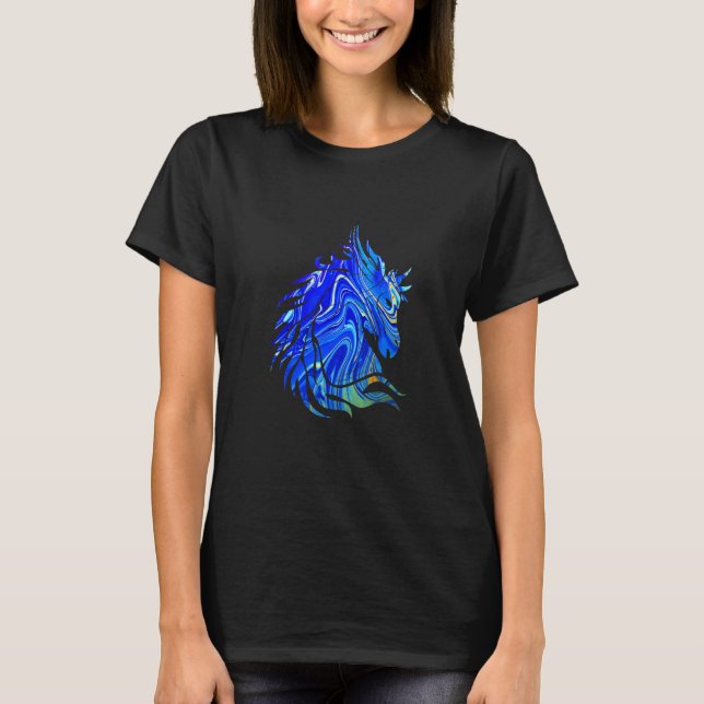 Reiten T-Shirt (Vorderseite)