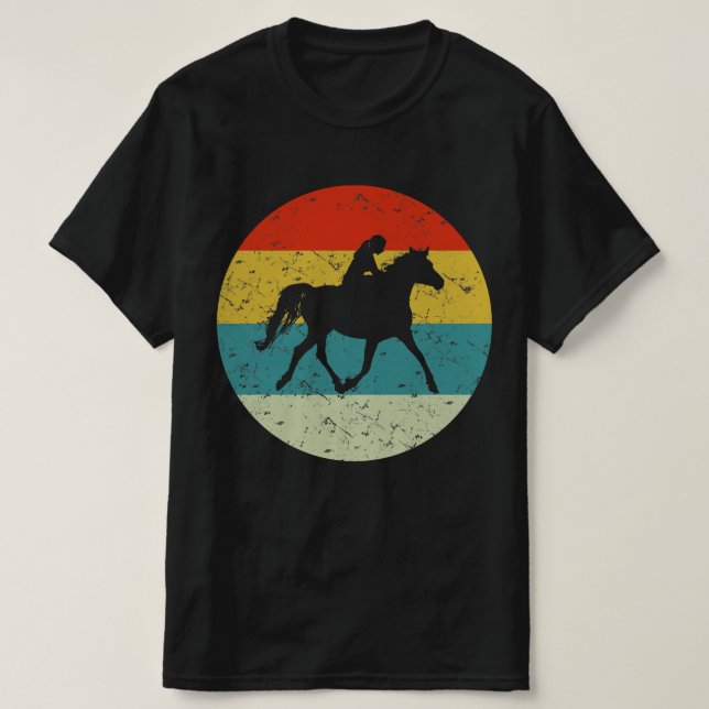 Reiten T-Shirt (Design vorne)