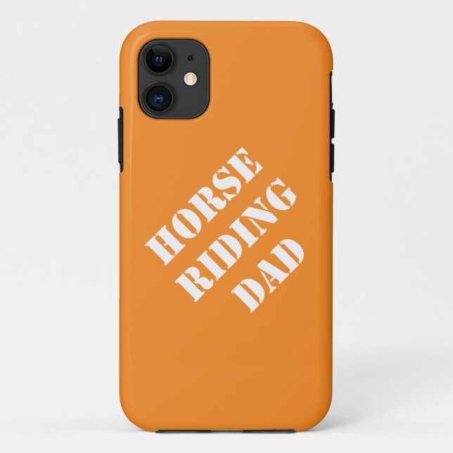 Reiten Vater Geschenke IdeenVäter, die Pferde reit Case-Mate iPhone Hülle (Rückseite)