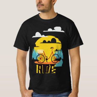 Reiten - Vibrierender Fahrradabenteuer T - Shirt