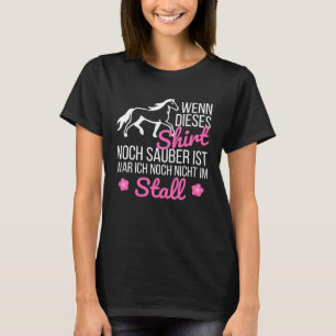 Reiten von Frauen Reitkleidung für Pferde T-Shirt