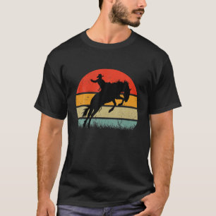 Reiten Western Cowboy T-Shirt Geschenk Vintag