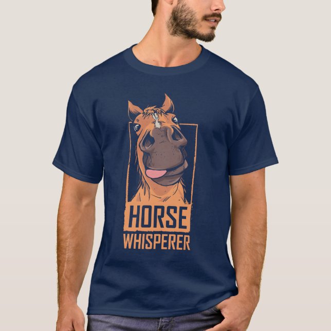 Reiten Whisperer Reitsport Reiten Reiten T-Shirt (Vorderseite)