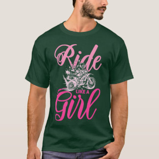 Reiten wie ein Girl Motocross T-Shirt