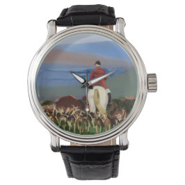 Reiten zur Hundeuhr Armbanduhr
