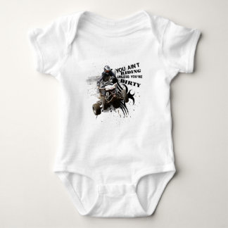 Reitenes schmutziges ATV Baby Strampler