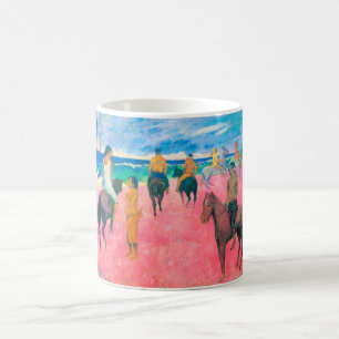 Reiter am Strand, Gauguin Kaffeetasse