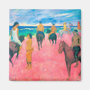 Reiter am Strand, Gauguin Magnet