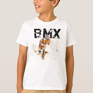 Reiter bereiten vor, passen das Tor… BMX auf T-Shirt