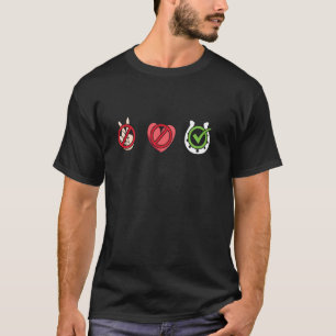Reiter Frieden Liebe Ausdauer Reiten T-Shirt